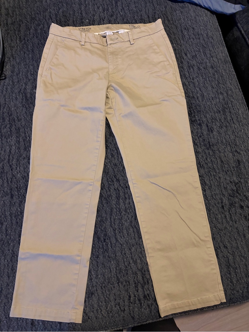 St. John's Bay Men's Classic Khaki Chino Pants